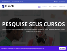 Tablet Screenshot of insofti.com.br